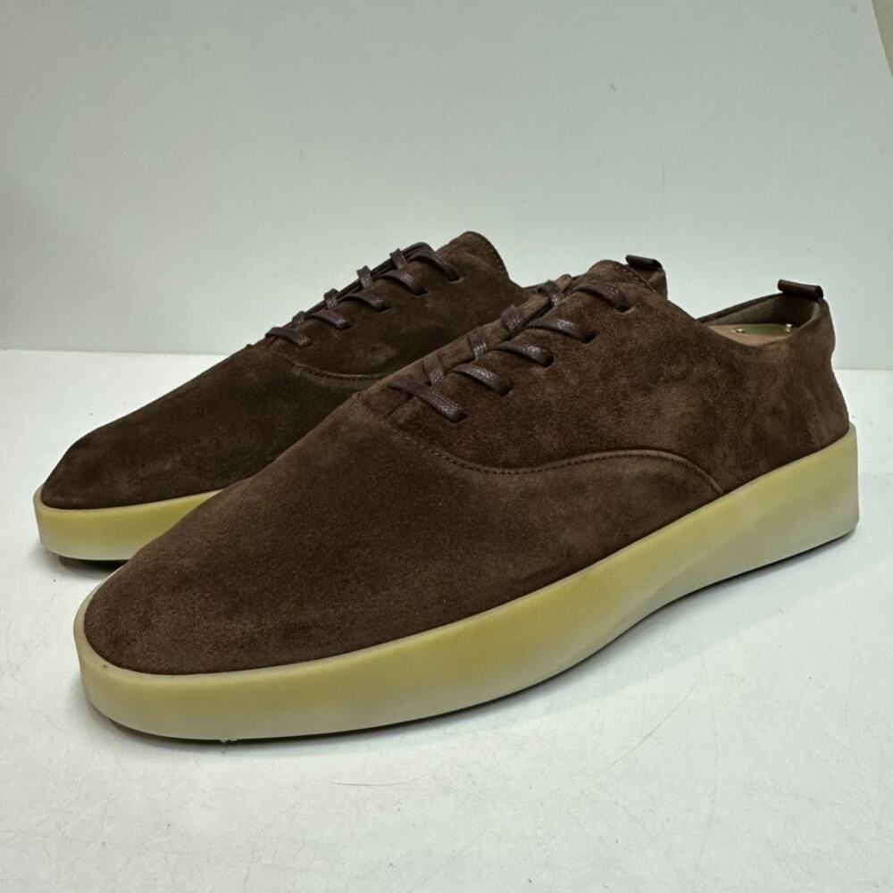 NWOT Wolf & Shepherd Cruise Lace-Up Sneaker Brown Suede Men's EU 44.5 US 12